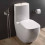 Miska wc rimless do kompaktu 64x38 cm biały połysk Illusion RAK Ceramics (ILLWC1146AWHA)