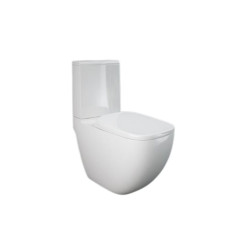 Miska wc rimless do kompaktu 64x38 cm biały połysk Illusion RAK Ceramics (ILLWC1146AWHA)