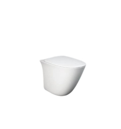 Miska wc stojąca 52x38 cm biały połysk Sensation RAK Ceramics (SENWC1346AWHA)