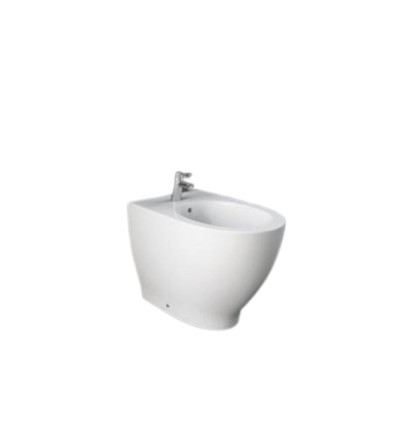 Bidet stojący 56x36 cm biały połysk RAK Moon Ceramics (MOBI00001)