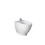 Bidet stojący 56x36 cm biały połysk RAK Moon Ceramics (MOBI00001)