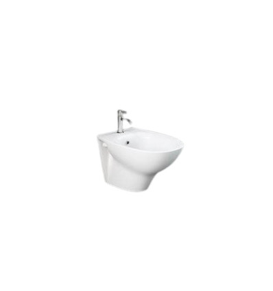 Bidet podwieszany 52x36,5 cm biały połysk Morning RAK Ceramics (MORBD2100AWHA)