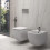 Bidet podwieszany biały połysk Rak Metropolitan Ceramics (MP07AWHA,MEBI00006)