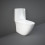 Miska wc rimless do kompaktu 62x38 cm biały połysk Sensation RAK Ceramics (SENWC1146AWHA)