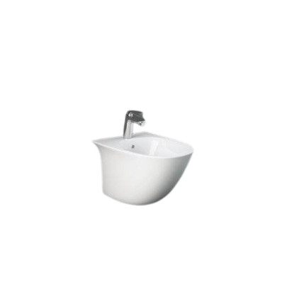 Bidet podwieszany 48 x 38 cm biały połysk Sensation RAK Ceramics (SENBD2104AWHA)