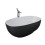 Wanna wolnostojąca 140 cm czarny mat Rak - cloud RAK Ceramics (CLOBT14075504)