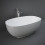 Wanna wolnostojąca 140 cm szary mat Rak - cloud RAK Ceramics (CLOBT14075503)