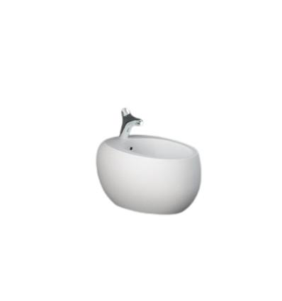 Bidet podwieszany 56x40cm biały mat Rak - cloud RAK Ceramics (CLOBD2101500A)