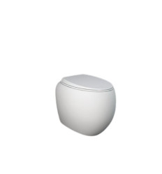 Miska wc stojąca rimless 56x40cm biały mat Rak - cloud RAK Ceramics (CLOWC1346500A)