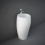 Umywalka wolnostojąca okrągła 50x47cm z otworem biały mat Rak - cloud RAK Ceramics (CLOFS5001500A)