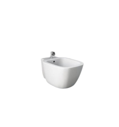 Bidet podwieszany 52x36,5 cm biały połysk Rak - One RAK Ceramics (EL08AWHA,ONBI00005)