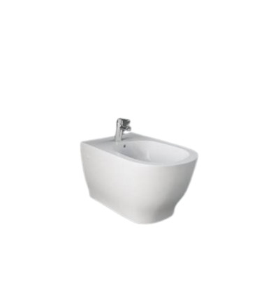 Bidet podwieszany 56x36 cm biały połysk Rak Moon Ceramics (HAR07AWHA,MOBI00003)