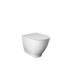 Miska wc stojąca rimless 56x36 cm biały połysk Rak Moon Ceramics (HAR17AWHA,MOWC0004)
