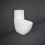 Miska wc do kompaktu rimless 64x38 cm biały połysk Des RAK Ceramics (DESWC1146AWHA)