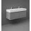 Umywalka podwiesz.nablat.121x46cm z otworem Des RAK Ceramics (DESWB12101AWHA)