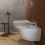 Bidet podwieszany 52x38 cm biały połysk Des RAK Ceramics (DESBD2101AWHA)