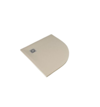 Brodzik cappuccino półokrągły 90x90 cm Feeling RAK Ceramics (RFQU009090S514)