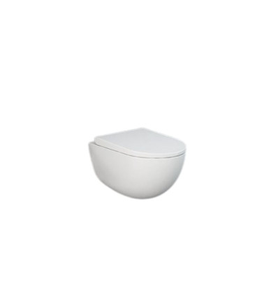 Zestaw miska z deską wc podwiesz. rimless 52cm Des RAK Ceramics (DES1SET)