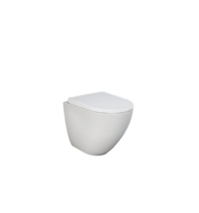 Miska wc stojąca 52 rimless i deska wc Des RAK Ceramics (DES2SET)