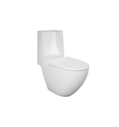Zestaw miska wc rimless, kompakt, deska wc Des RAK Ceramics (DES3SET)