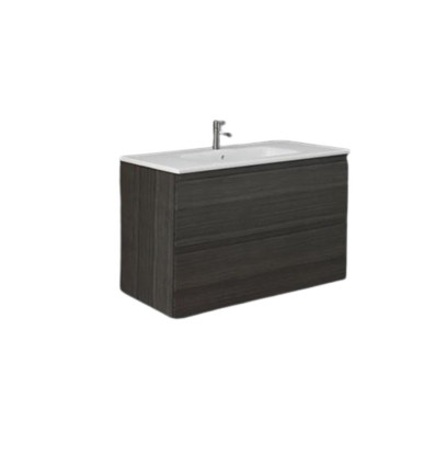 Zestaw umywalka z szafką 100cm moka walnut Joy RAK Ceramics (SETJOYWH100MOK)