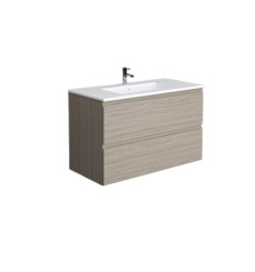 Zestaw umywalka z szafką 100cm elm grey Joy RAK Ceramics (SETJOYWH100EGY)