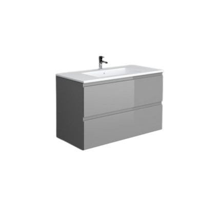 Zestaw umywalka i szafka 100cm szara Joy RAK Ceramics (SETJOYWH100UGY)