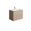 Zestaw umywalka i szafka 80cm scandinavian oak Joy RAK Ceramics (SETJOYWH080SOK)