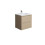 Zestaw umywalka szafka 60cm scandinavian oak Joy RAK Ceramics (SETJOYWH060SOK)