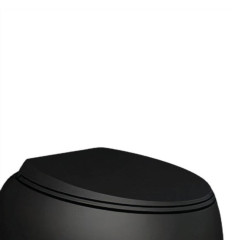 Cloud deska wc w/o czarny mat Rak - cloud RAK Ceramics (CLOSC3901504)