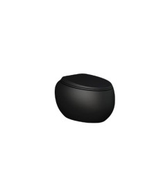 Miska wc podwiesz. rimless 56x40cm czarny mat Rak - cloud RAK Ceramics (CLOWC1446504A)