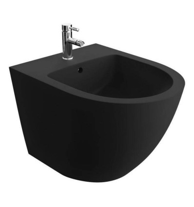 Bidet podwieszany medea 49 cm czarny mat Racer RAK Ceramics (RACBD01ME504)