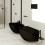Bidet podwieszany medea 49 cm czarny mat Racer RAK Ceramics (RACBD01ME504)