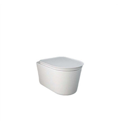 Miska wc podwieszana rimless 56x36,3 cm biały mat Rak - valet RAK Ceramics (VALWC1446500A)