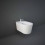 Bidet podwieszany rimless 56x36,3 cm biały mat Rak - valet RAK Ceramics (VALBD2101500A)