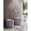 Miska wc stojąca 56x36,3 cm biały mat Rak - valet RAK Ceramics (VALWC1347500A)