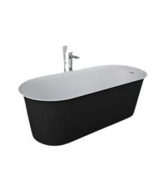 Wanna wolnostojąca 170 cm czarna Valet RAK Ceramics (VALBT17075504)