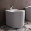 Bidet stojący 56 x 36,3 cm biały mat Rak - valet RAK Ceramics (VALBD2017500A)