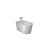 Bidet podwieszany rimless 56x36,3 cm biały połysk Rak - valet RAK Ceramics (VALBD2101AWHA)
