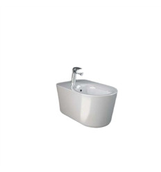 Bidet podwieszany rimless 56x36,3 cm biały połysk Rak - valet RAK Ceramics (VALBD2101AWHA)