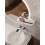 Półka ceramiczna 39,5x20,5 cm do lustra okrągłego joy prawa biały mat Rak - valet RAK Ceramics (VALAC3608500A)