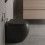 Miska wc stojąca rimless 56x40 cm czarny mat Rak - Cloud RAK Ceramics (CLOWC1346504A)