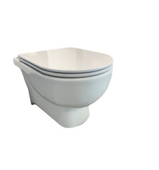 Miska wc podwieszana z deską wc slim w/o masm Tonique RAK Ceramics (TONI4SET)