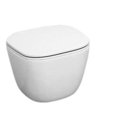 Miska wc podwieszana z deską wc slim w/o biały połysk One RAK Ceramics (ONE2SET)
