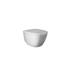 Miska wc podwieszana z deską wc biały połysk One RAK Ceramics (ONE1SET)
