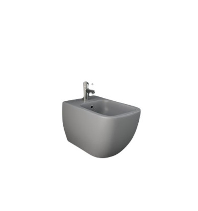 Bidet podwieszany szary mat Feeling Metropolitan Rak Ceramics (MP07503A)