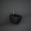 Bidet podwieszany czarny mat Feeling Metropolitan Rak Ceramics (MP07504A)
