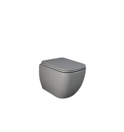 Miska wc podwieszana szary mat Feeling Metropolitan Rak Ceramics (MP13503A)