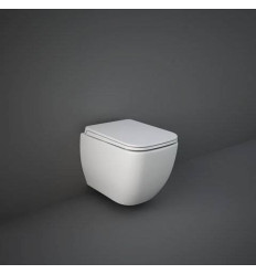 Miska wc podwieszana z deską biały matt Feeling Metropolitan Rak Ceramics (METRFEEL1SET)