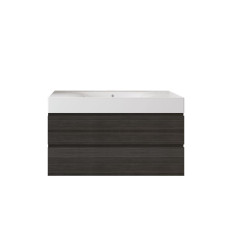 Zestaw umywalka bez otworu z szafką 100 moka walnut Joy RAK Ceramics (SETDESWH100MOK)